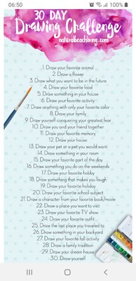 Drawing challenge